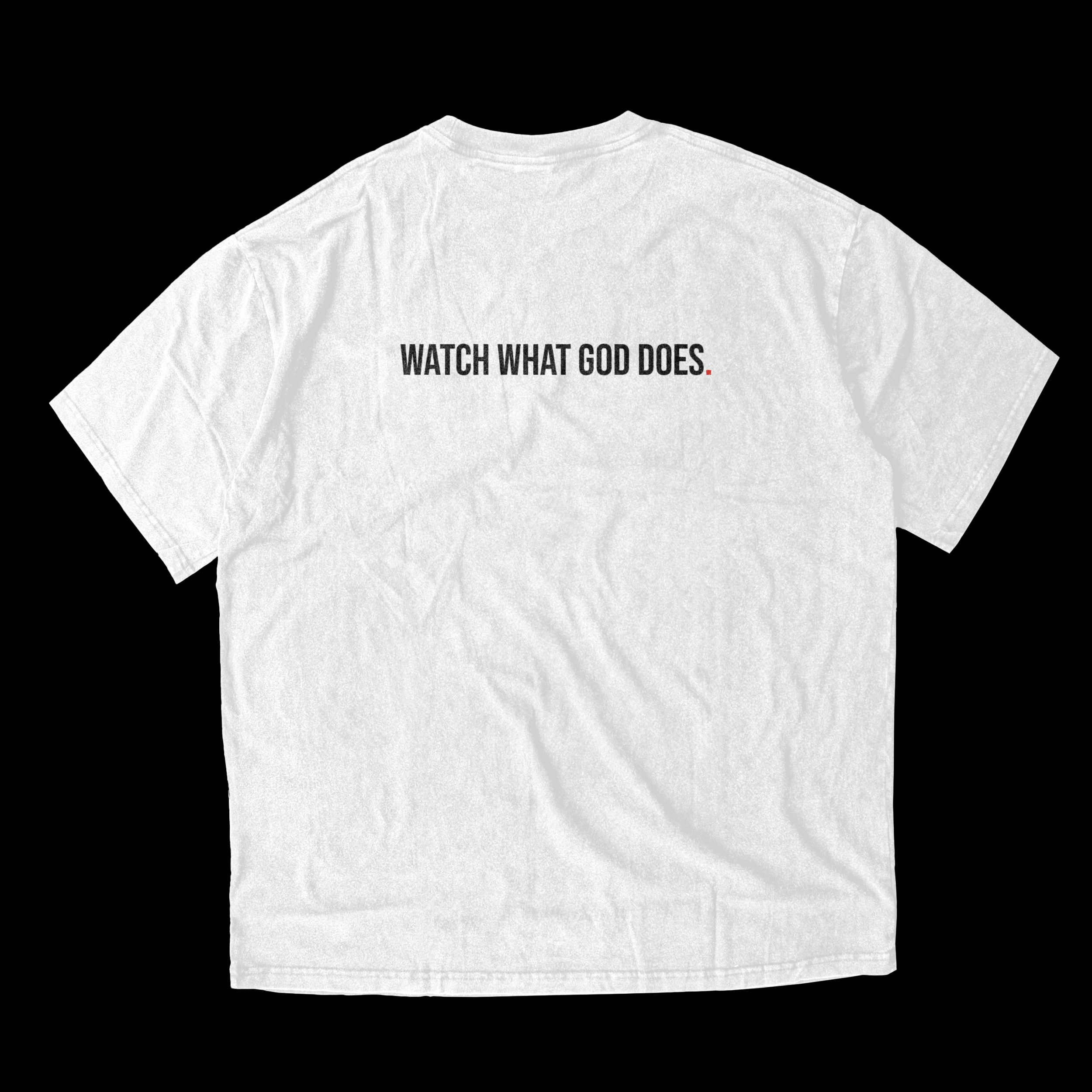 MANNA tee — Shaka Wear 7.5oz garment dye, cream — back